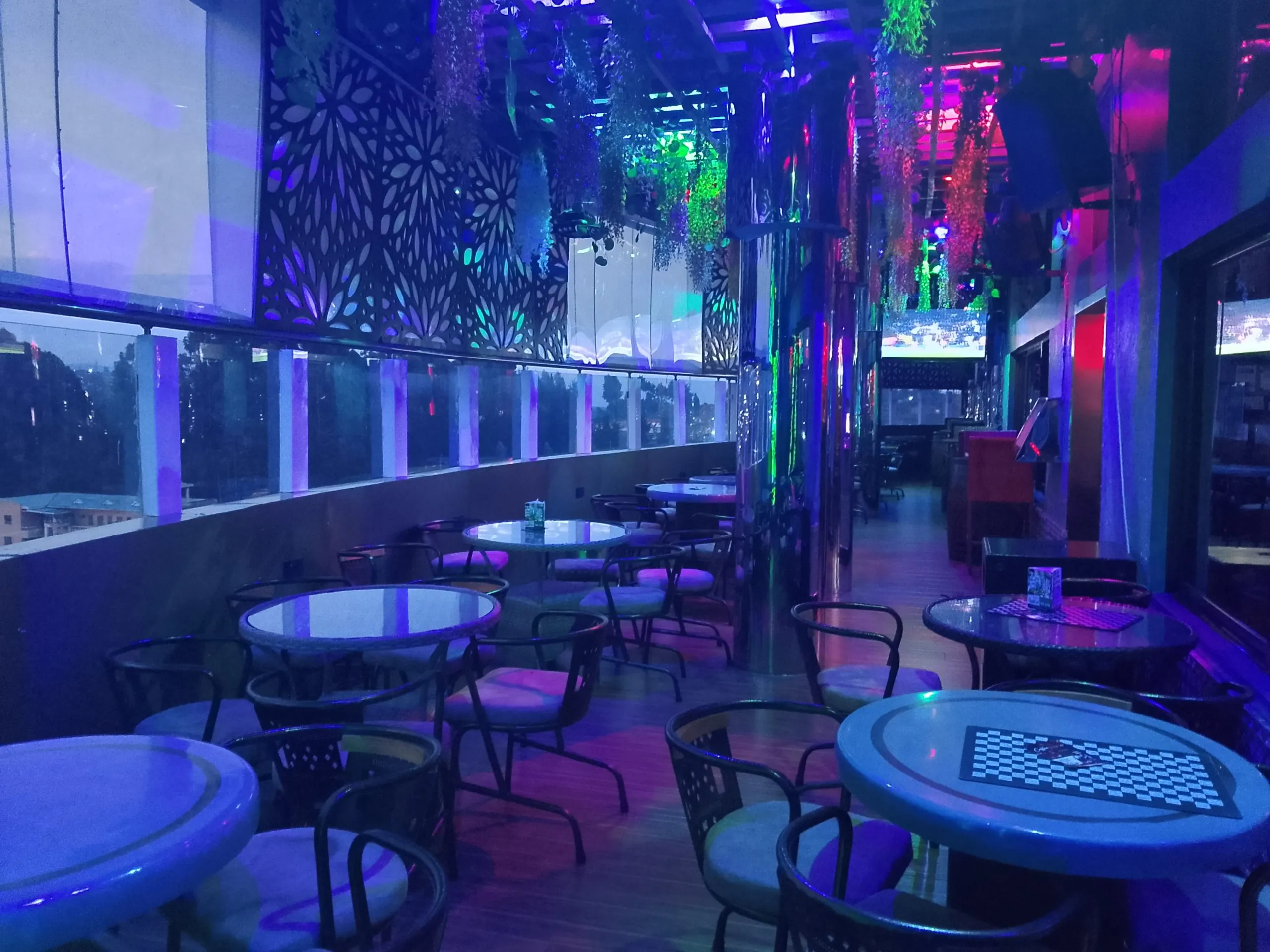 The lounge and bar area at Generis Hotel, open 24 hours